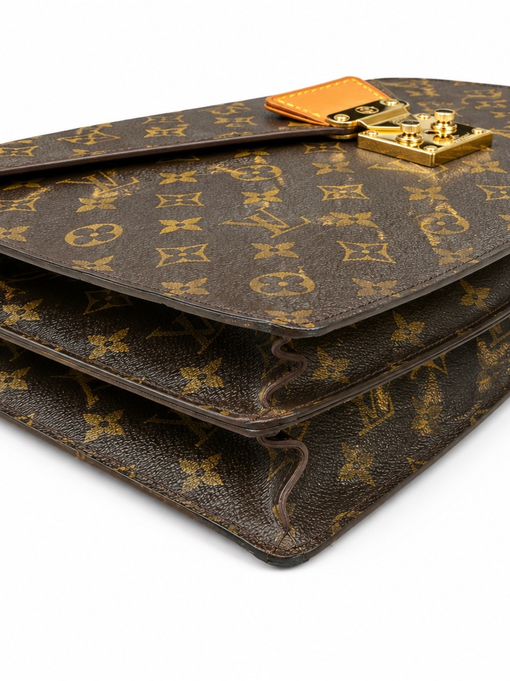 LOUIS VUITTON Monogram Serviette Conseiller Briefcase M10996 LegitGrails Cert - Picture 12 of 16